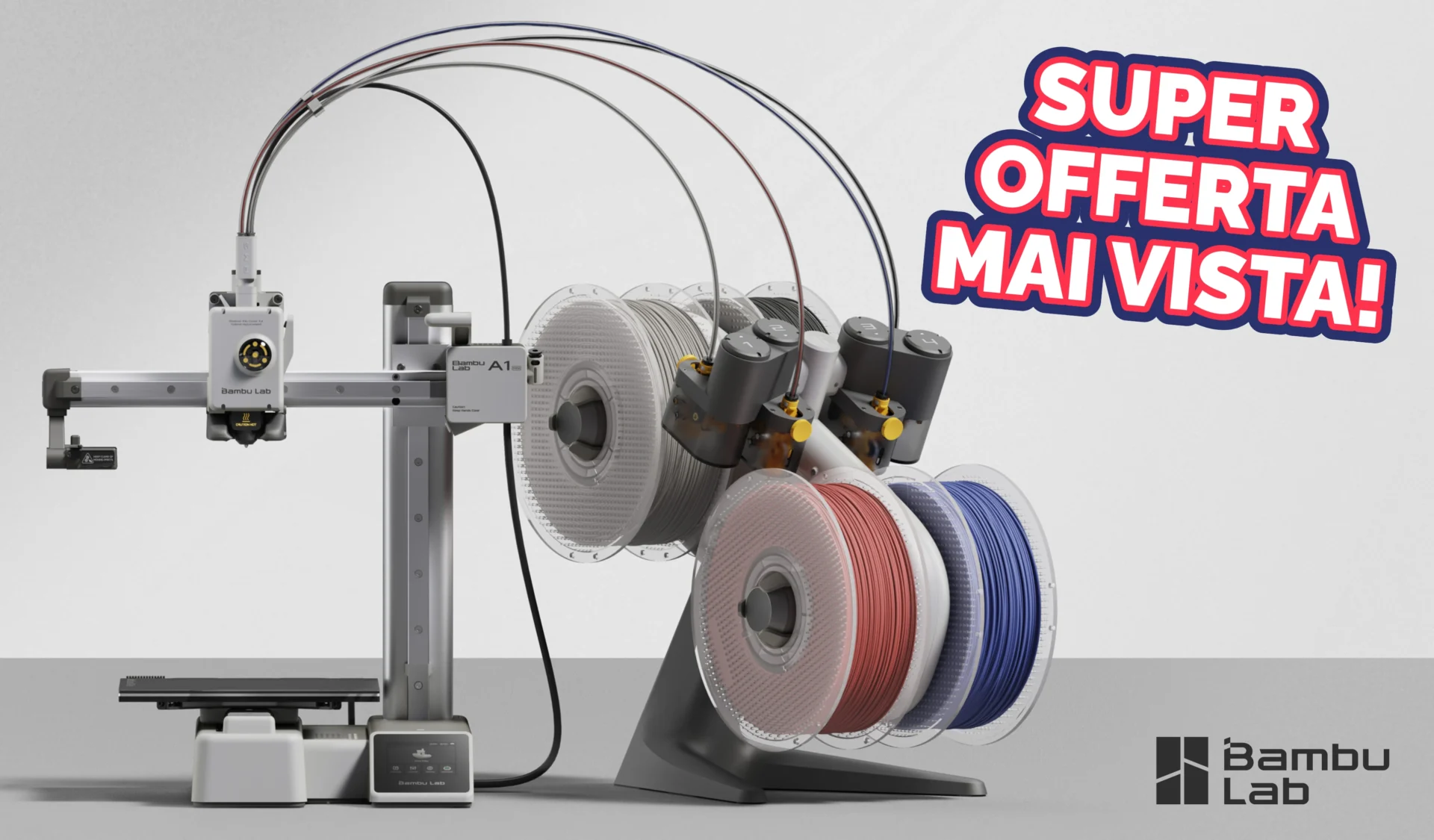 Bambu Lab A1 Mini sotto i 200 euro: l’offerta perfetta per entrare nel mondo della stampa 3D