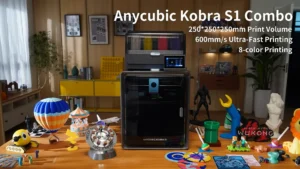 Ultimi giorni per la Anycubic Kobra S1 Combo: sconto, gift card e modelli pronti