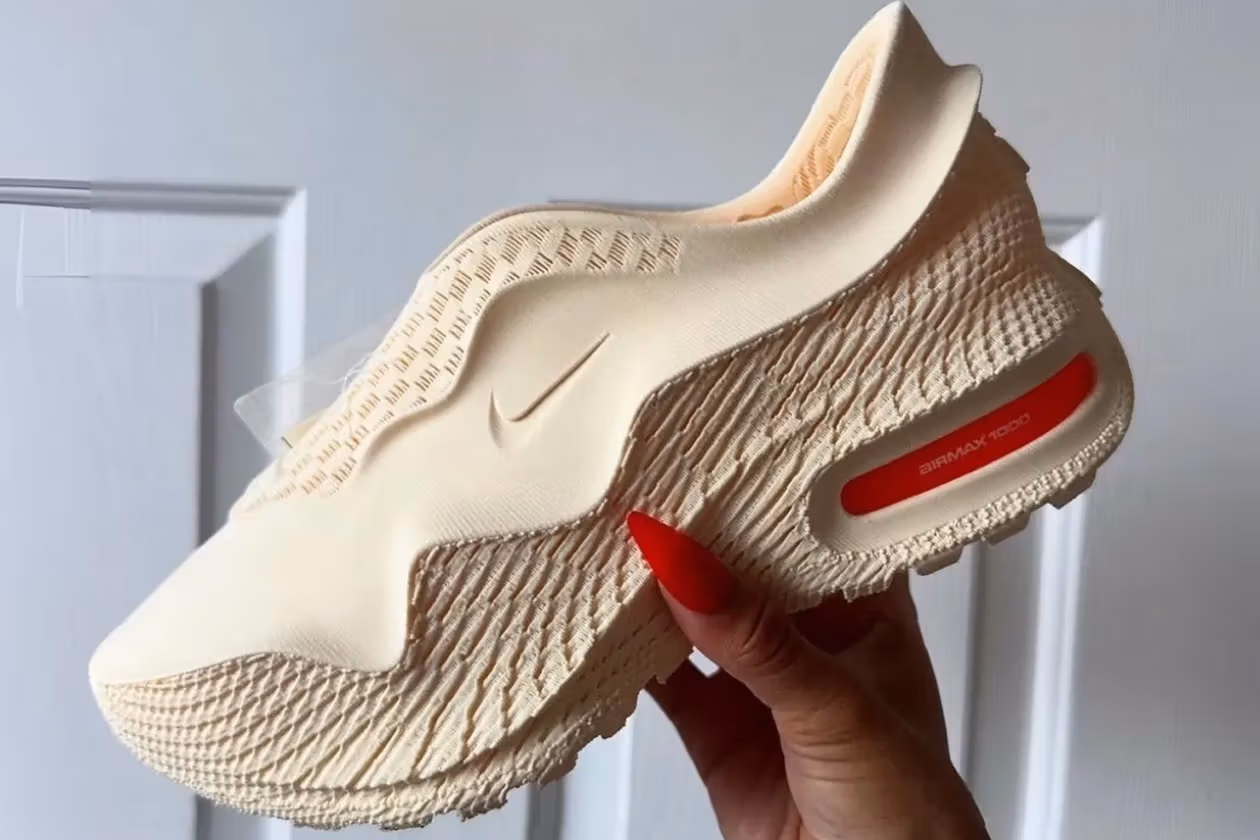 Nike svela le nuove Air Max 1000 “Oatmeal” con tecnologia di stampa 3D all’avanguardia
