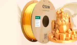 eSUN PLA Silk (Metallo Oro): il filamento 3D da 12 euro che stampa come se costasse il triplo