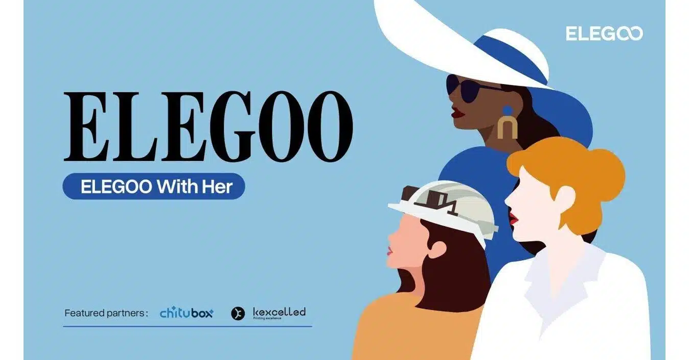 Elegoo lancia With Her: 30 partecipanti selezionati tra oltre 110 candidature