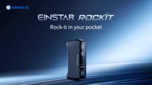 SHINING 3D lancia Rockit e EINSTAR 2: scansione 3D wireless e precisa